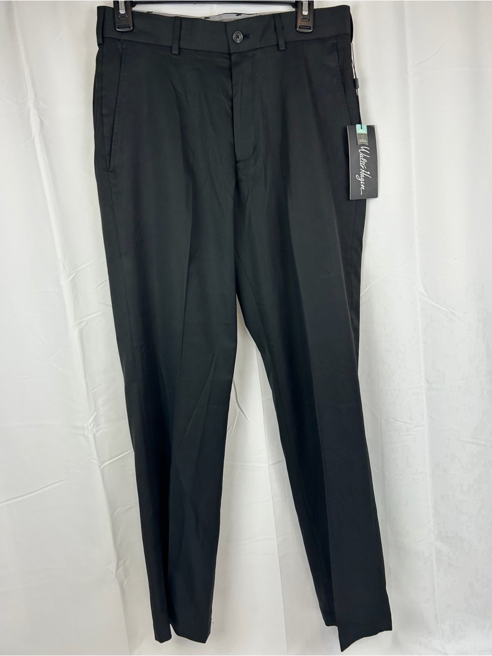 *NEW* Walter Hagen Lightweight Golf Pants 30x30 Straight Leg Black